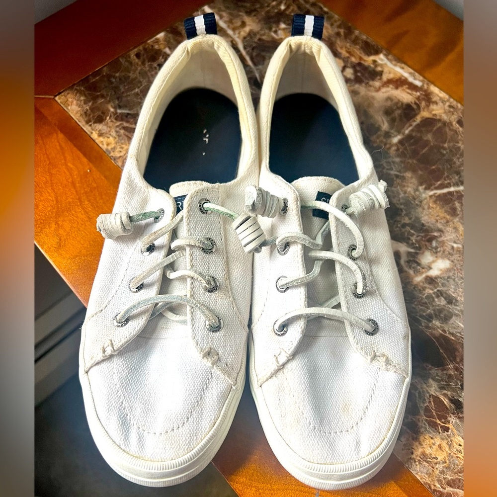 Women’s Size 7.5 Sperry Top Sider Canvas Shoe